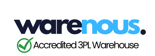 Logo that can be used if you are a 3PL warehouse partner of warenous